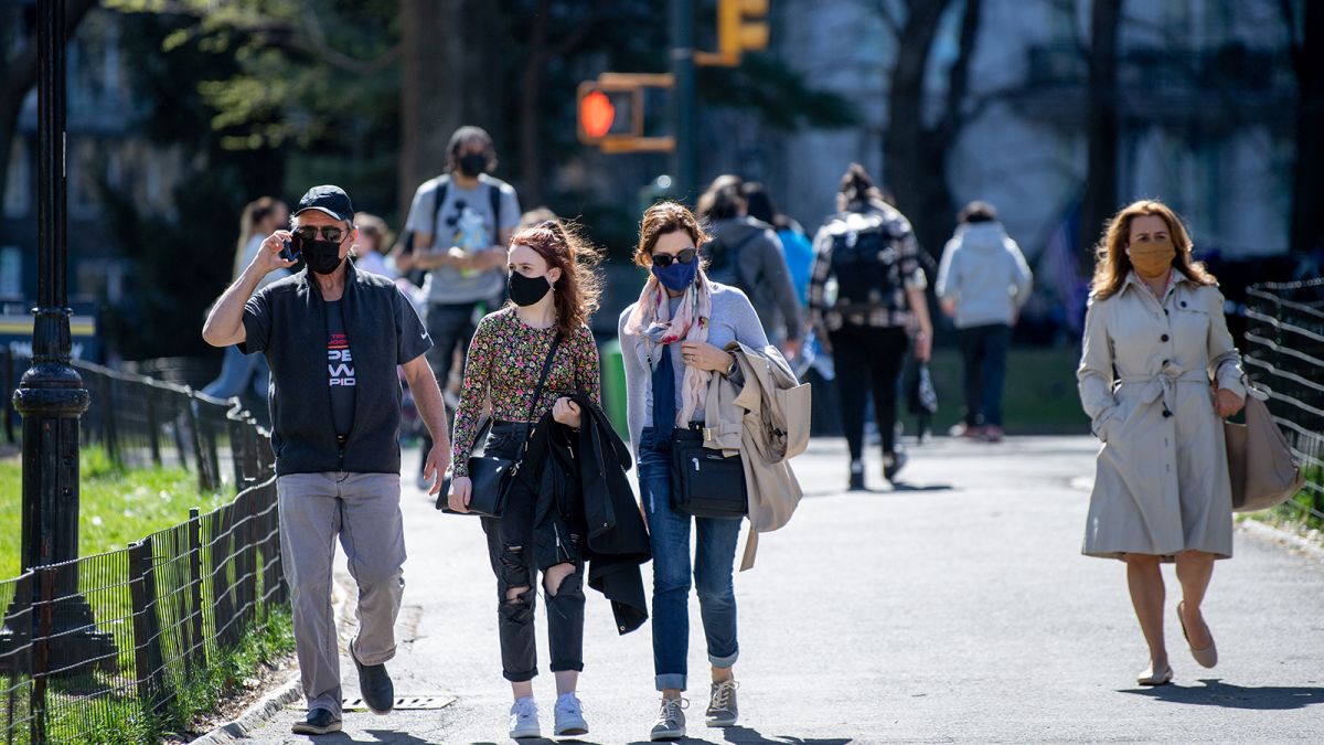 CDC Issues New Outdoor Mask Guidance For Vaccinated Americans