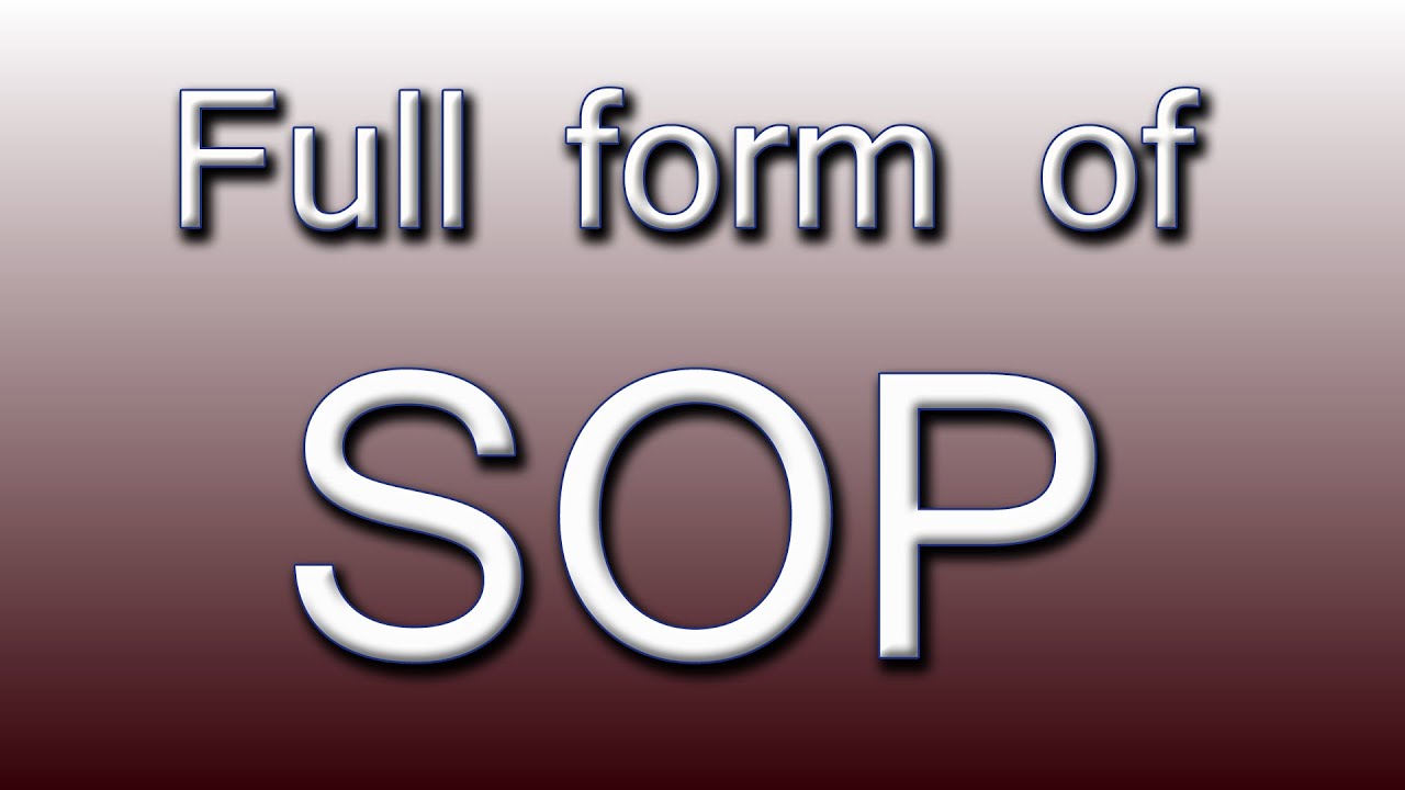 sop-full-form-what-is-the-full-form-of-sop